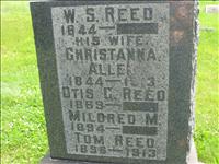 Reed, W. S, and Christanna (Allen)